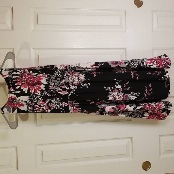 Carla Mink Cowl Neck Floral Sundress - M - Picture 5 of 5